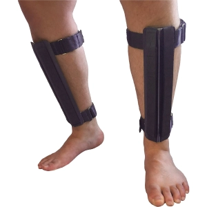 Active Protection Gear ® Beinschützer mit harter Kante für Selbstverteidigung, Security